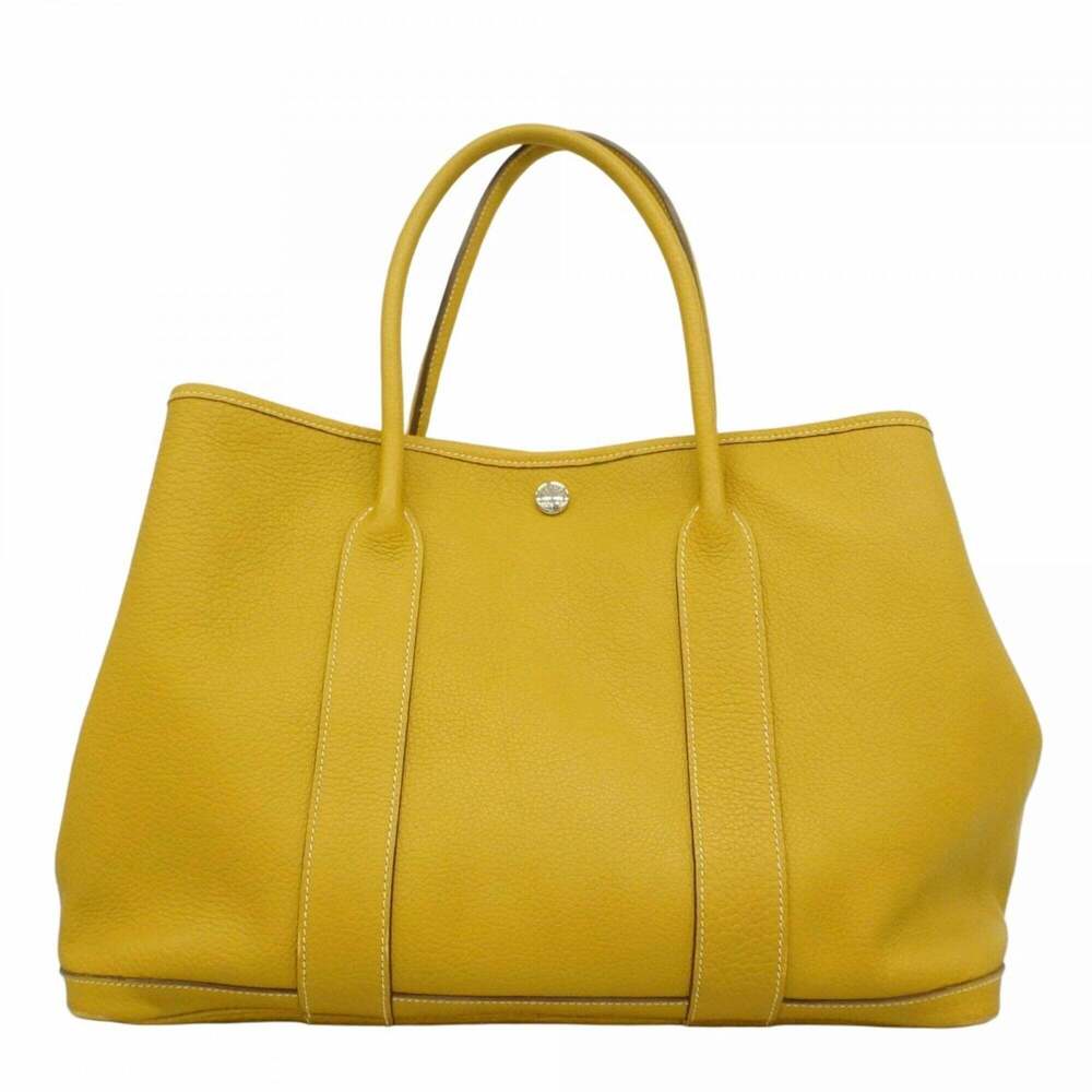 Hermes Garden PM Tote Bag, Negonda Leather, Cardamom, □K stamp, Ladies'. - Picture 15 of 15